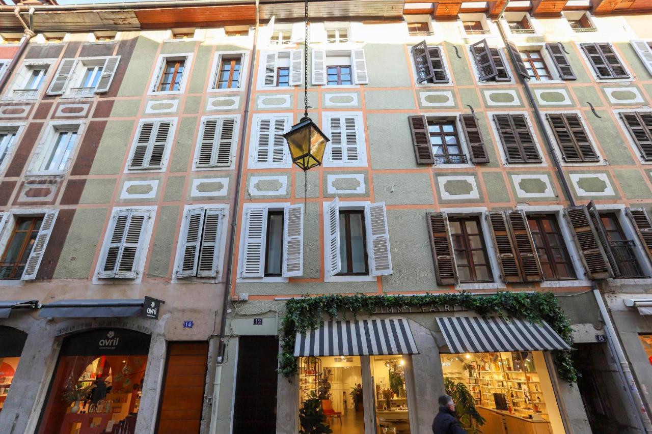 Ferienwohnung Petit-Coeur Charmant En Centre Ville Annecy Exterior foto